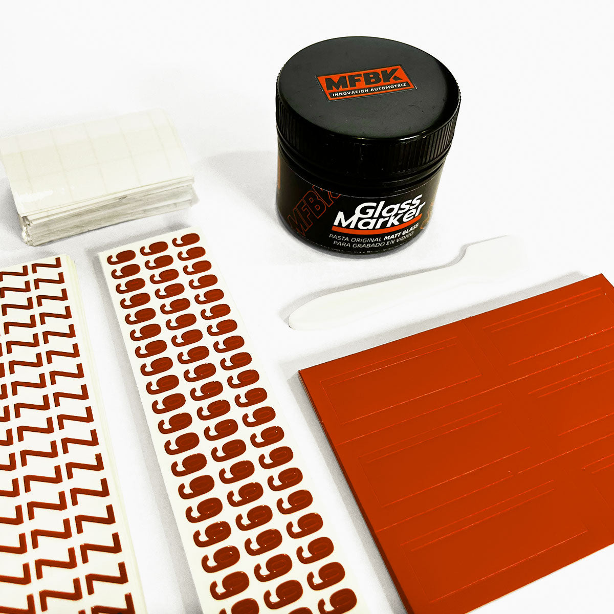 Kit Grabado de Patente - Letras Adhesivo