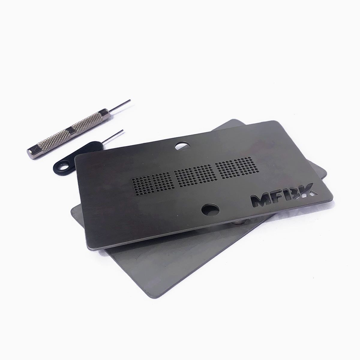 Kit de grabado de patentes en vidrio y espejo de autos con ácido - sistema de puntos - Ley 21601
