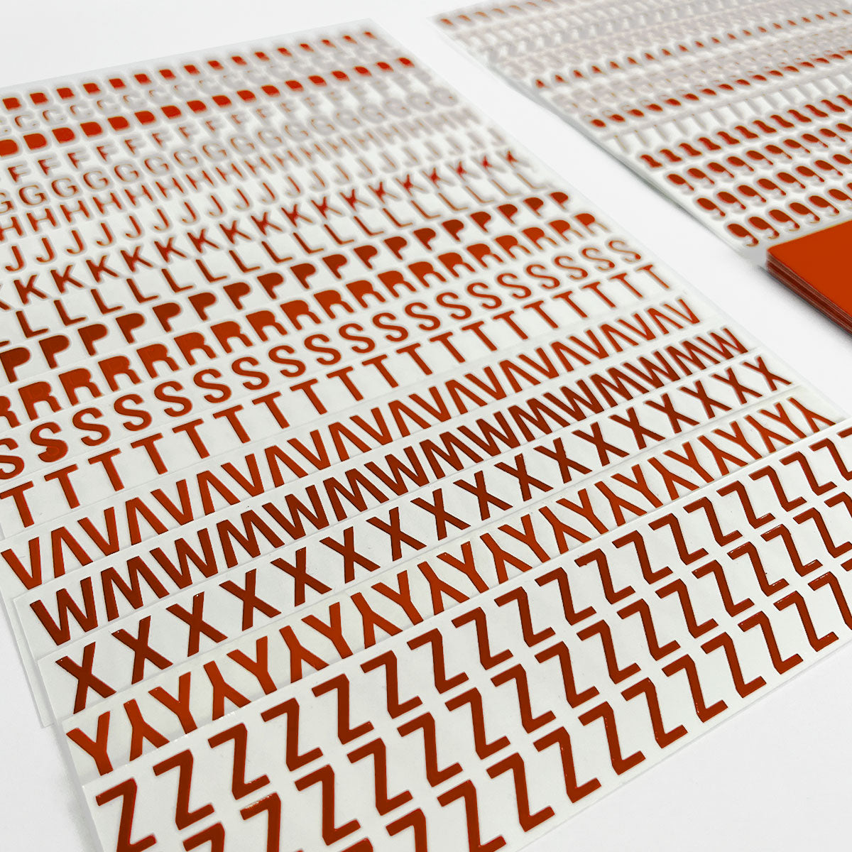 Kit Grabado de Patente - Letras Adhesivo