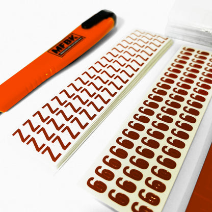 Kit Grabado de Patente - Letras Adhesivo
