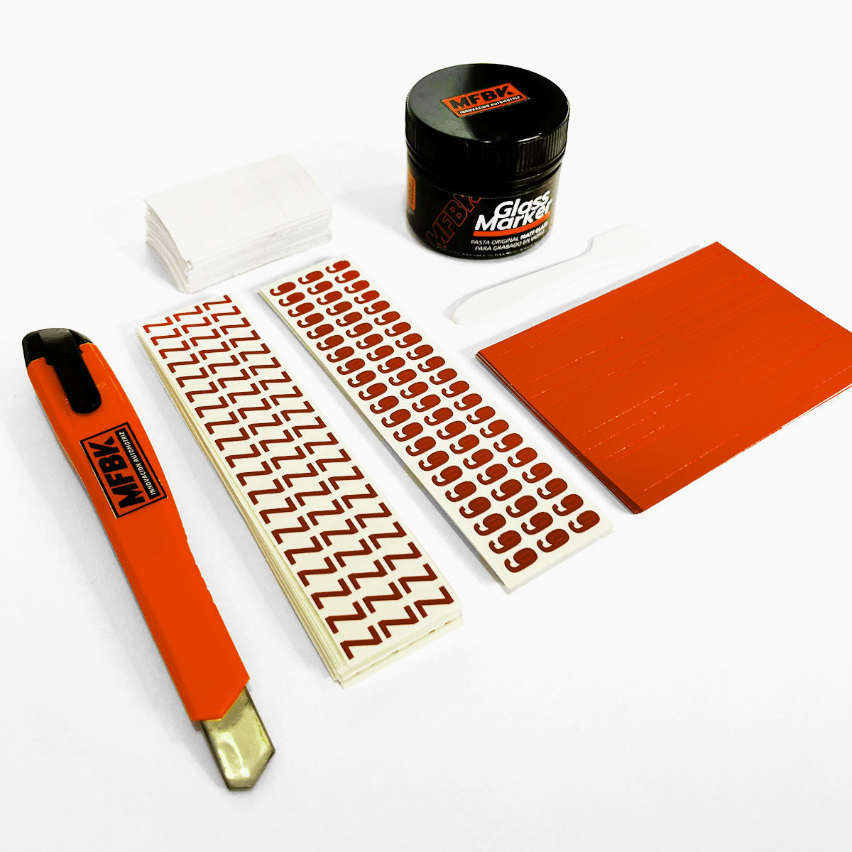 Kit Grabado de Patente - Letras Adhesivo